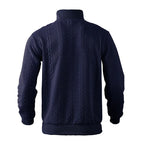 Orin Strickpullover mit Viertelreißverschluss | Herrenpullover – Fein gestrickt, bequem und moderner Look