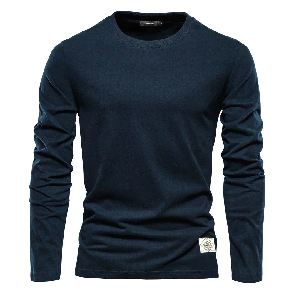Rivaro Longsleeve | Heren Shirt met Lange Mouwen – Moderne Comfort Fit