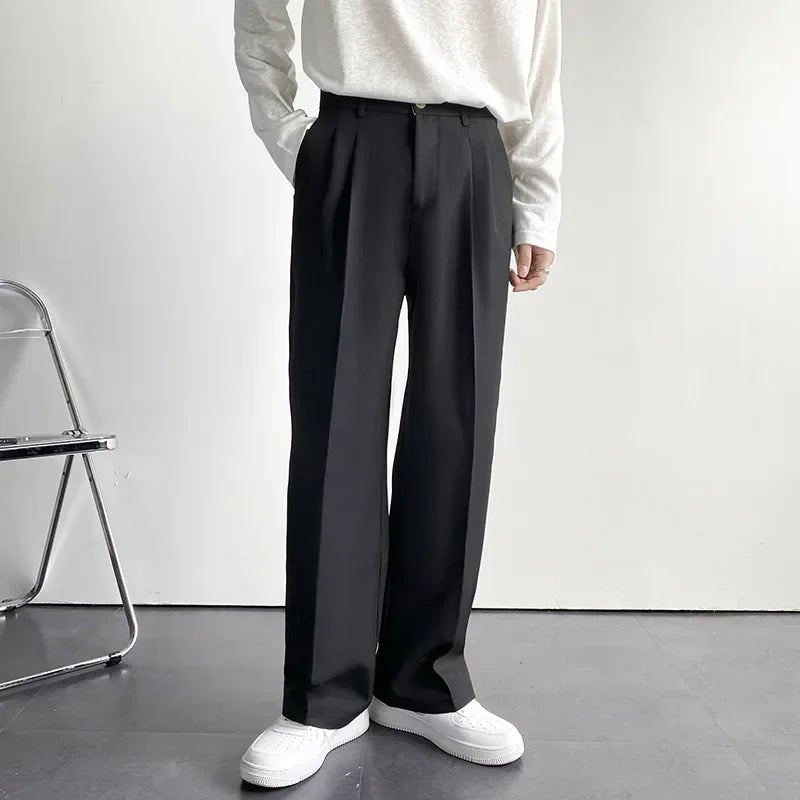 Milano Tailored Ease Trousers - Moderne Rechte Heren Pantalon | Mokum Alef