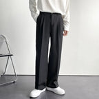 Milano Tailored Ease Trousers - Moderne Rechte Heren Pantalon | Mokum Alef