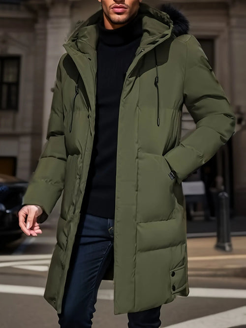 Parka d'hiver Arvoro | Veste d'hiver longue pour homme – Coupe chaude, déperlante et confortable