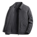 Bunda Dario Wool Collared - Uvolněný střih | Mokum Alef