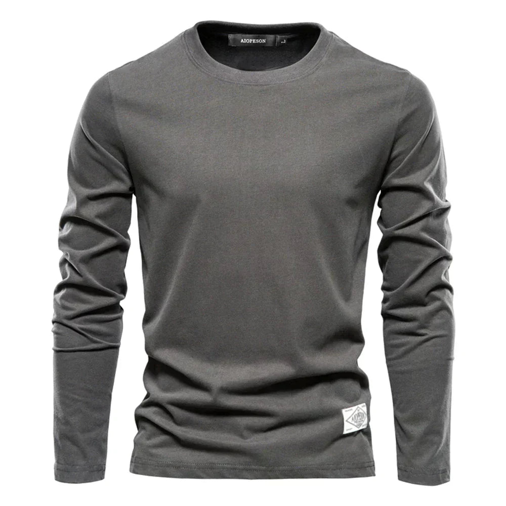 Rivaro Longsleeve | Heren Shirt met Lange Mouwen – Moderne Comfort Fit