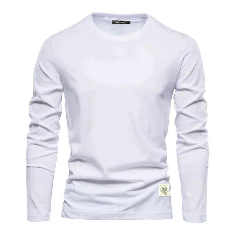 Rivaro Longsleeve | Heren Shirt met Lange Mouwen – Moderne Comfort Fit