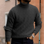 Torino Luxus-Strick-Rollkragenpullover – Eleganter Herren-Rollkragenpullover | Mokum Alef