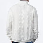 Orin Strickpullover mit Viertelreißverschluss | Herrenpullover – Fein gestrickt, bequem und moderner Look