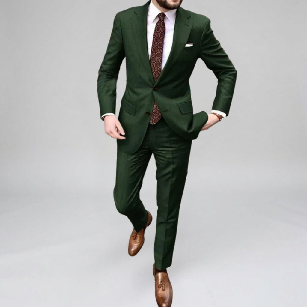 Milano Prestige Suit - Tweedelig Herenpak met Blazer en Pantalon | Mokum Alef