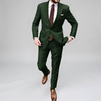 Milano Prestige Suit - Tweedelig Herenpak met Blazer en Pantalon | Mokum Alef