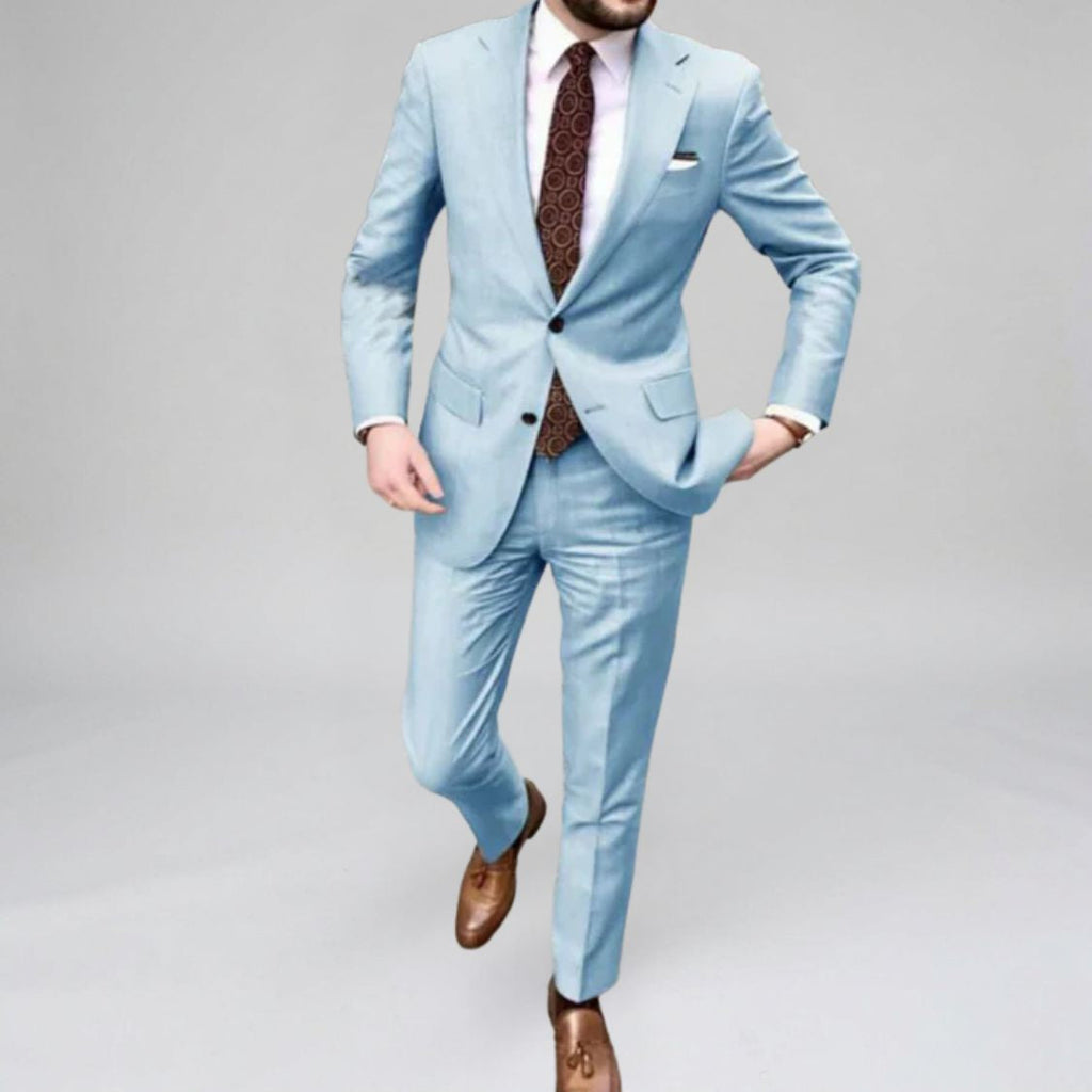 Milano Prestige Suit - Tweedelig Herenpak met Blazer en Pantalon | Mokum Alef