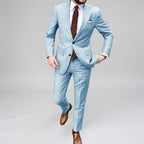 Milano Prestige Suit - Tweedelig Herenpak met Blazer en Pantalon | Mokum Alef
