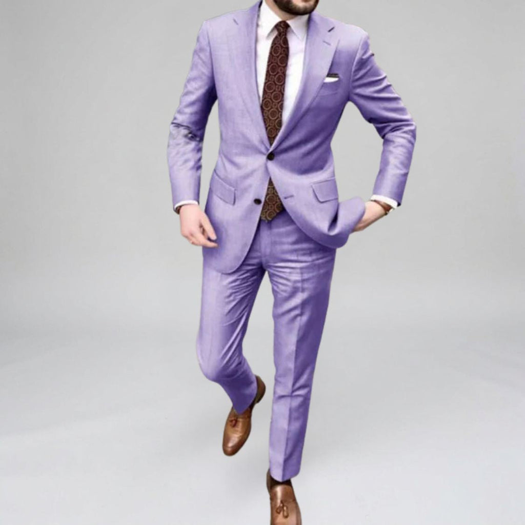 Milano Prestige Suit - Tweedelig Herenpak met Blazer en Pantalon | Mokum Alef