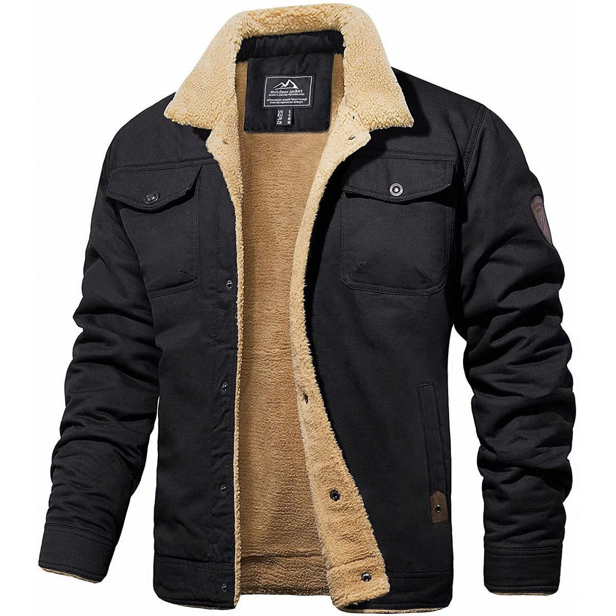 Carter Sherpa Trucker -takki | Miesten Trucker-takki – Sherpa-vuori ja rento ulkoilu