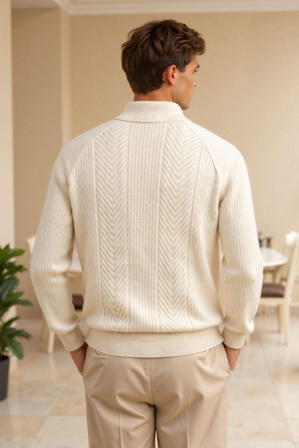 Retro-Pullover Damen Langarm – Weicher & Vintage-Pullover