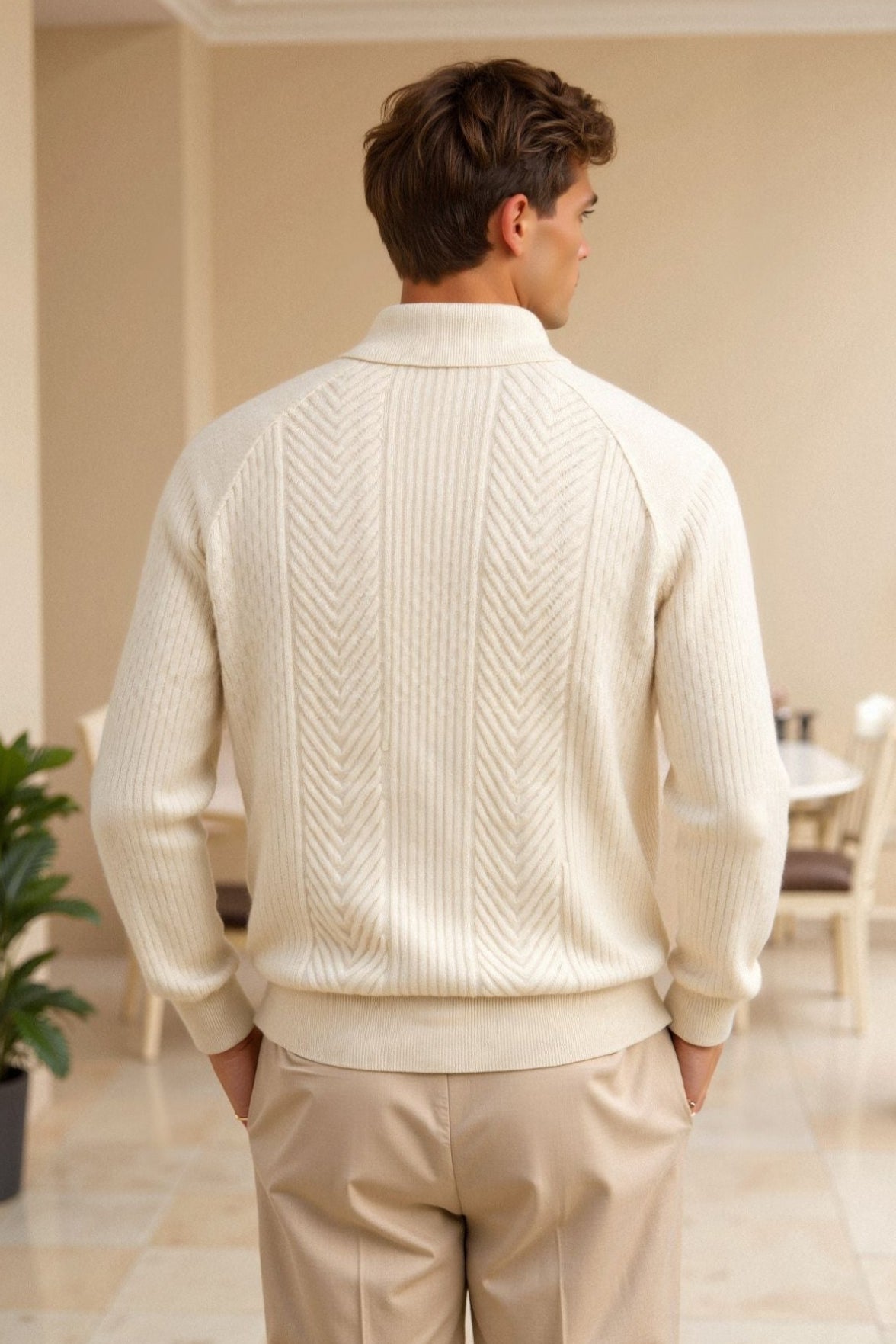 Retro-Pullover Damen Langarm – Weicher & Vintage-Pullover