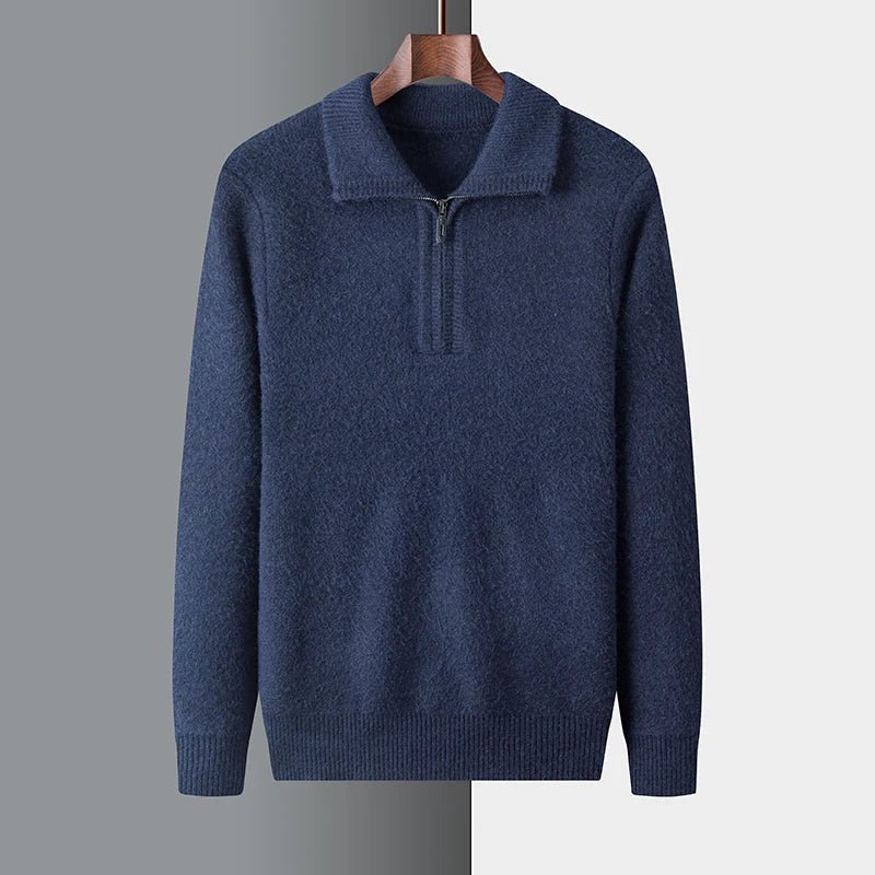 Herrenpullover aus Milano-Merino-Mischwolle – zeitloser Komfort