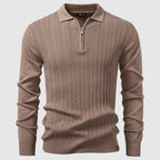 alessio pull polo quart-zip hommes – mokum amsterdam™