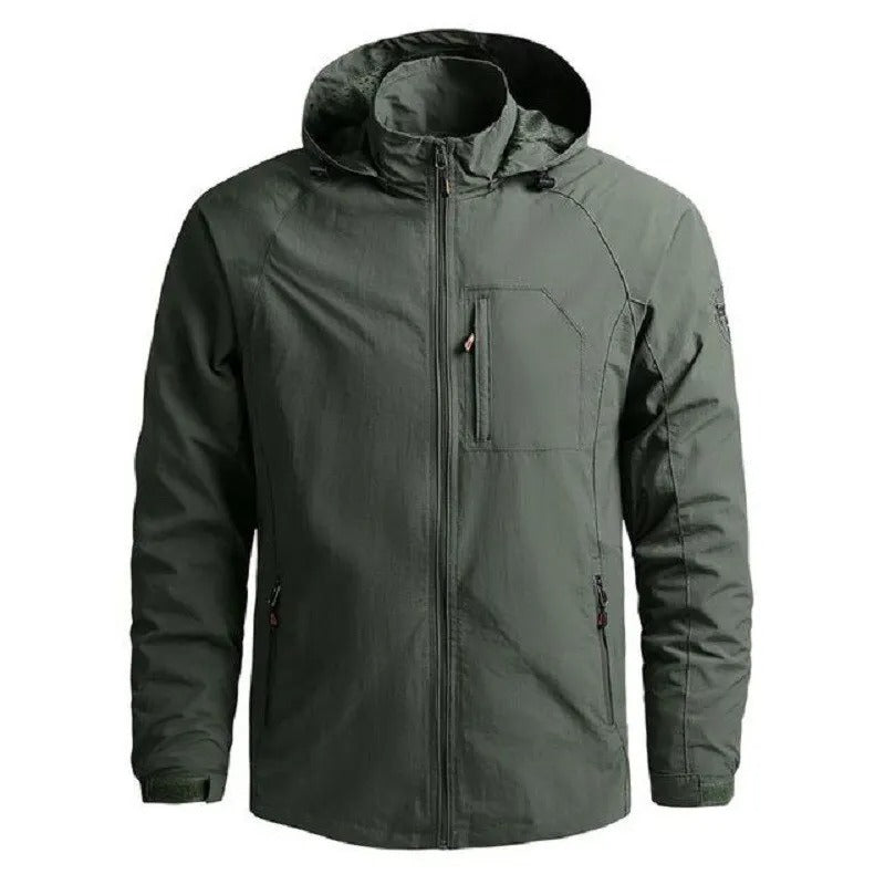 Ryder Cargo Utility Jacket | Heren Cargo Jacket – Regular Fit, Rits & Meerdere Zakken