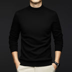 Ceraro Slim Knit | Heren Trui – Slim Fit, Zachte Katoen & Geribde Boorden