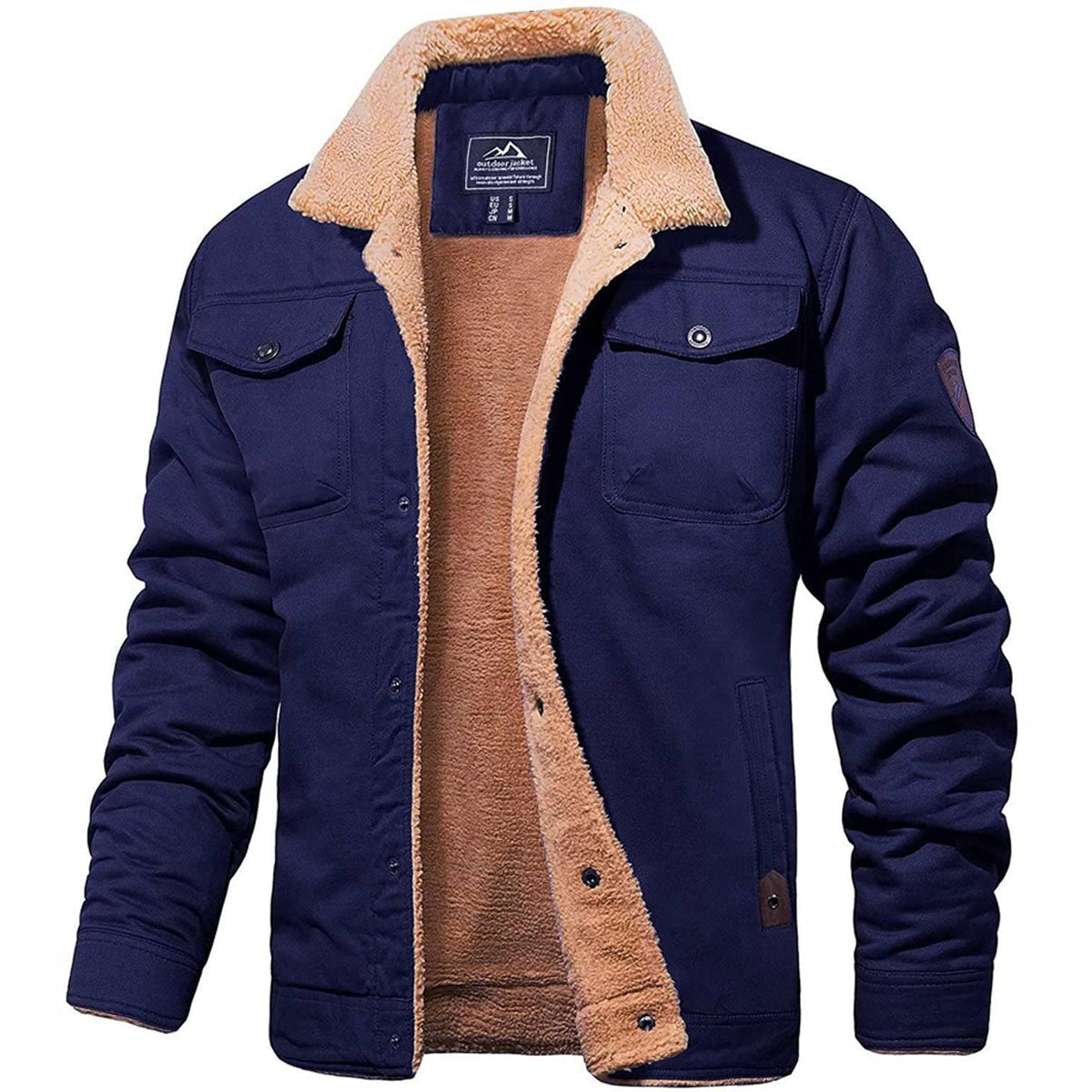 Carter Sherpa Trucker -takki | Miesten Trucker-takki – Sherpa-vuori ja rento ulkoilu