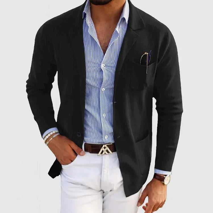 Alexander Slim Blazer | Heren Colbert – Modern Cut & Smart Casual Look