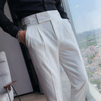 Napoli Refined Fit Trousers - Comfortabele Slim Fit Heren Pantalon | Mokum Alef