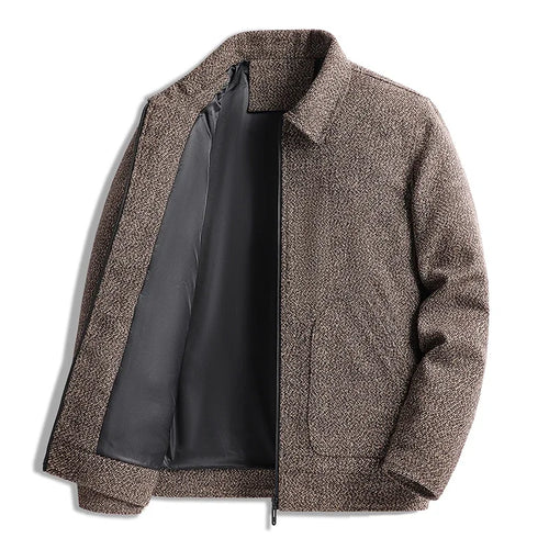 dario wool collared jacket relaxed fit men – mokum amsterdam™
