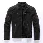 Geaca de motociclete Knox | Jachetă de motocicletă pentru bărbați - căptușeală din fleece, căptușită și buzunare multiple