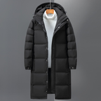 Mokum Alef | UrbanShield Trench – Wasserabweisende, wattierte Herrenjacke