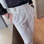 Napoli Refined Fit Trousers - Comfortabele Slim Fit Heren Pantalon | Mokum Alef