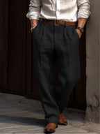 Santorini AirFlow Trousers - Zomerse Viscose Heren Broek | Mokum Alef