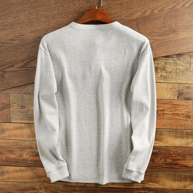 MetroWaffle Heren Shirt – stijlvol shirt met wafelstructuur voor dagelijks comfort