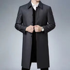 Savile Notch Coat – Tailored Formal Long Coat | Mokum Alef