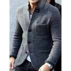„Savile Textured Blazer“ – pritaikyta vilnonė striukė | Mokum Alef