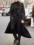Men's Market Trench – Tailored Fleece Trench Coat | Mokum Alef