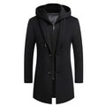 Orvato Wool Jacket | Heren Jas – Wolmix, Tailored Fit & Afneembare Capuchon