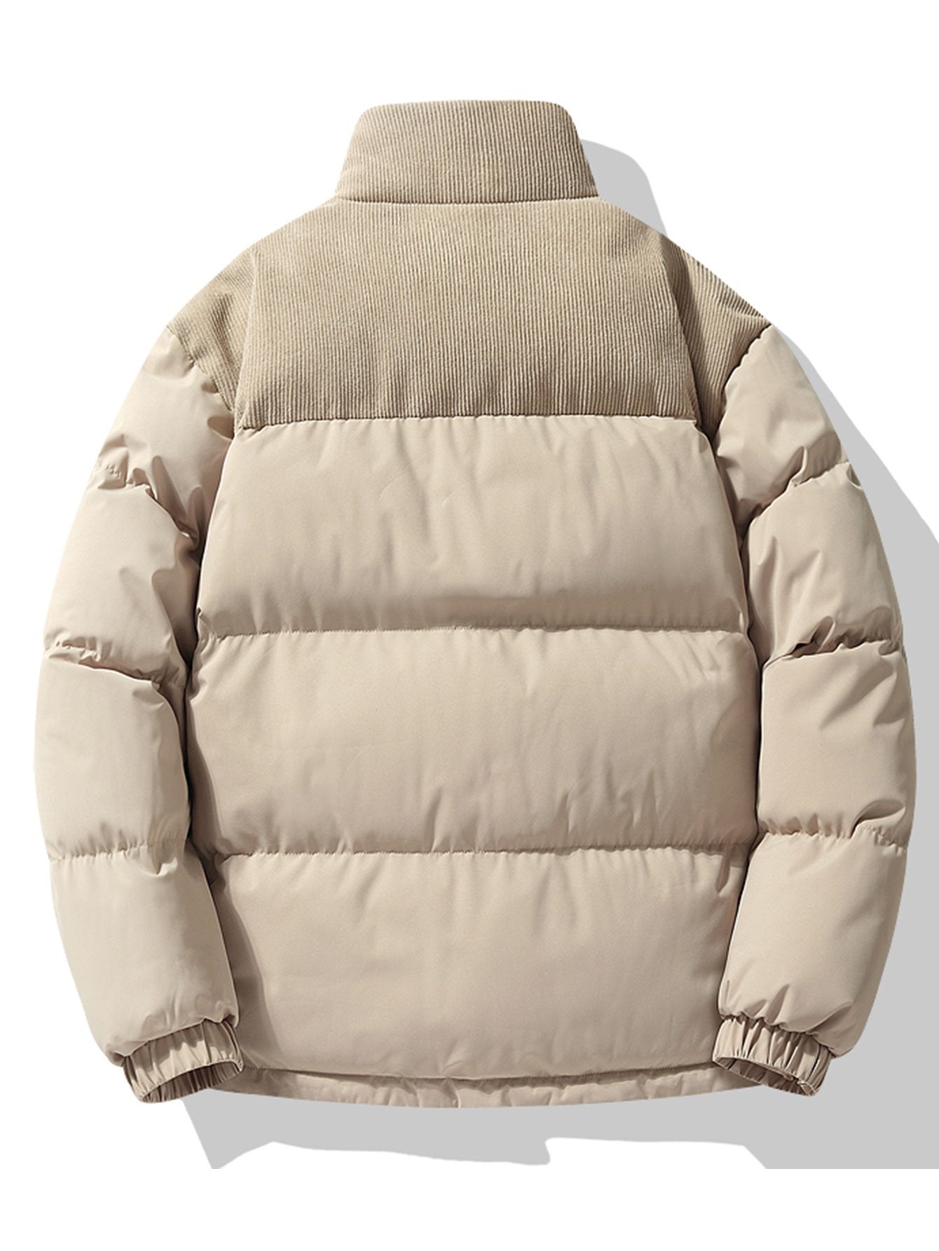 Orfeo Corduroy Patchwork Heren Puffer - Hip-Length | Mokum Alef