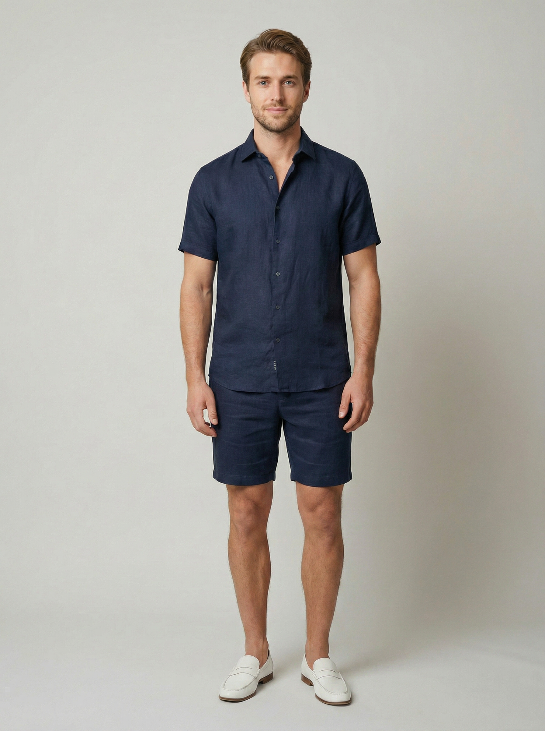 Capri Air Linen Set - Zomerse Heren Co-ord Set | Mokum Alef