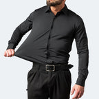 MetroFlex Heren Overhemd – Elastisch & Comfortabel Overhemd met Moderne Pasvorm