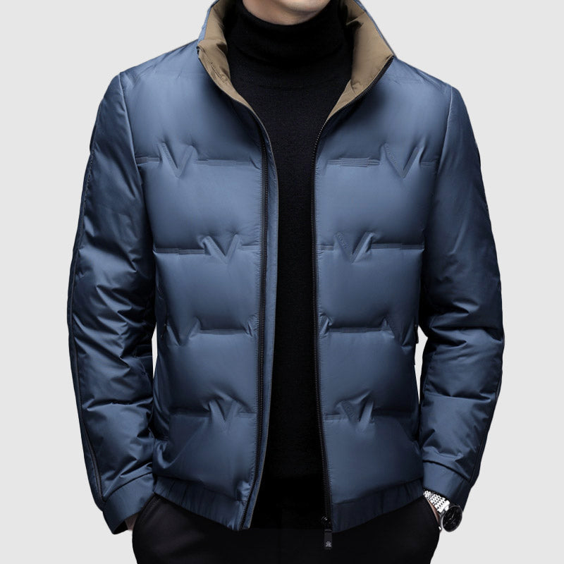 Soren Quilted Puffer Jacket - Gewatteerde Winterjas | Mokum Alef