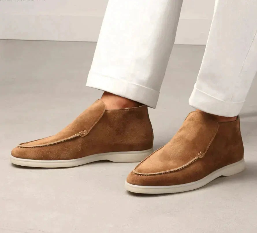 Casual heren loafers instappers met comfortabele pasvorm en modern design van Mokum Alef