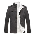 Regent Peak Coat – tailored fleece herenjas Mokum Amsterdam