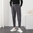 Casual slim fit heren pantalon met moderne pasvorm en comfortabele stretch van Mokum Alef